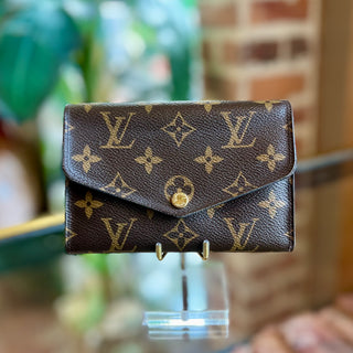 LOUIS VUITTON Sarah Compact Monogram Wallet