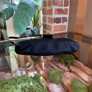 FENDI Baguette Black Neoprene Vintage Crossbody Bag