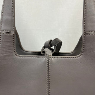 CELINE Tri-fold Medium Grey Shoulder Bag