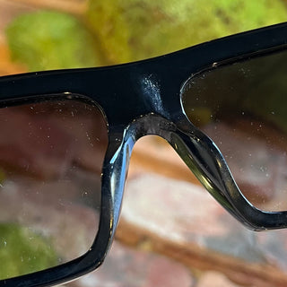 MIUMIU SMU 10W Black Acetate Square Sunglasses