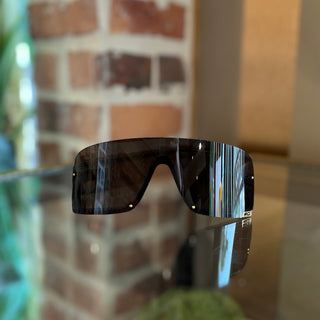 GUCCI GG1637S 003 Black Acetate Shield Sunglasses