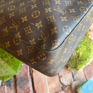 LOUIS VUITTON Looping GM Brown Monogram Canvas Vintage Shoulder Bag