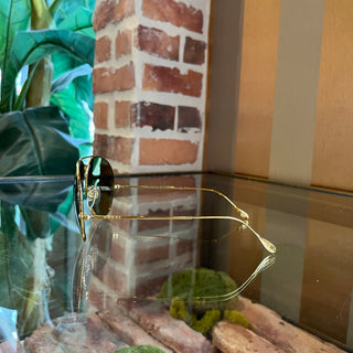 GUCCI GG1481S Gold-Tone Metal Aviator Sunglasses