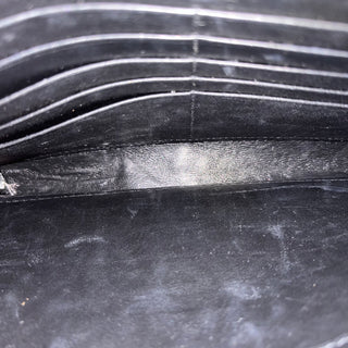 SAINT LAURENT Belle De Jour Silver Chain Clutch