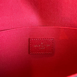 LOUIS VUITTON Felicie Pochette Damier Ebene Canvas Crossbody