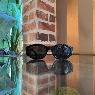 VERSACE MOD 4361 GB1/87 Black Acetate Square Sunglasses