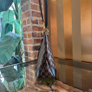 LOUIS VUITTON Odeon MM Damier Ebene Canvas Crossbody