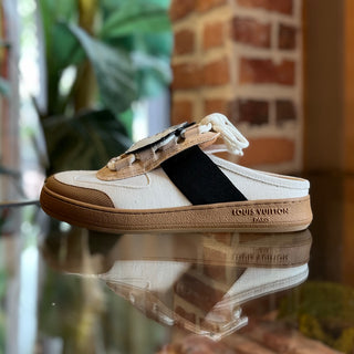 LOUIS VUITTON Lous Open Back Sneakers SZ38(8US)