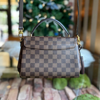 LOUIS VUITTON Croisette Damier Ebene Top Handle Bag