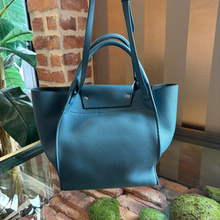 CELINE Blue Small Big Bag Tote