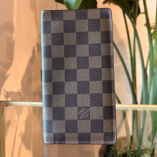 LOUIS VUITTON Damier Ebene Brazza Wallet