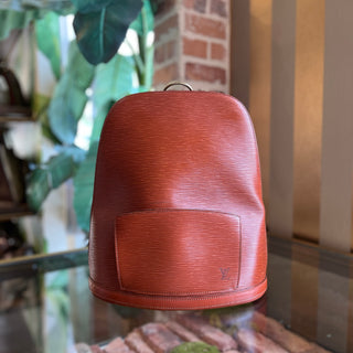 LOUIS VUITTON Gobelins Rust Epi Leather Vintage Backpack