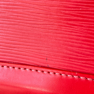 LOUIS VUITTON Red Epi Leather Alma BB