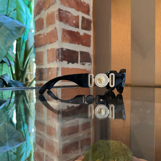 VERSACE MOD 4361 GB1/87 Black Acetate Square Sunglasses