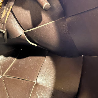 BOTTEGA VENETA Brown Intrecciato Leather Crossbody Bag