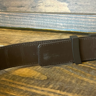 LOUIS VUITTON 40mm LV Initiales Damier Ebene Belt SZ100/40