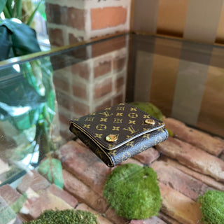 LOUIS VUITTON Mini Folding Jewelry Case Monogram