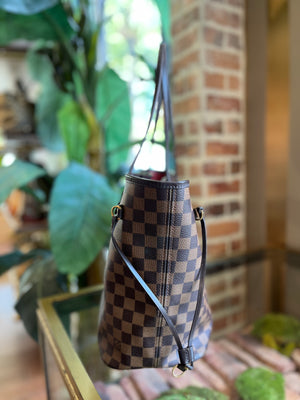 LOUIS VUITTON Damier Ebene Neverfull MM - The Purse Ladies