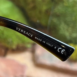 VERSACE MOD.4383 944/3 Tortoise Shell Acetate Rectangle Eye Sunglasses