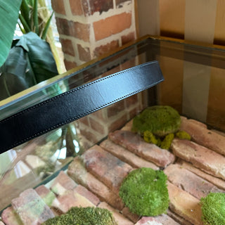 GUCCI Supreme Black GG Canvas Reversible Belt 80/32(4US)