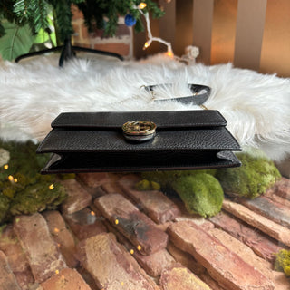 GUCCI Interlocking G Dollar Calf Wallet on Chain