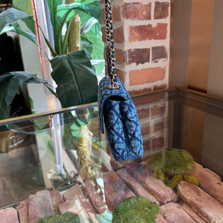 CHANEL Coco Handle Denim Washed Top Handle