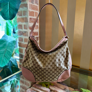 GUCCI Pink Bree Hobo
