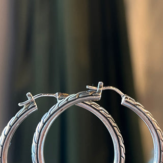 JOHN HARDY JH Essential Flex Hoop Earrings
