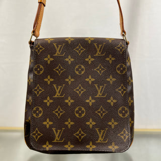 LOUIS VUITTON Musette Salsa Brown Monogram Canvas Shoulder Bag