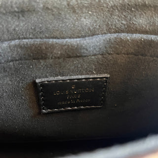 LOUIS VUITTON Locky BB Black Monogram Canvas Top Handle Bag