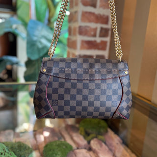 LOUIS VUITTON Caissa Damier Ebene Canvas Shoulder Bag