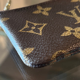LOUIS VUITTON LV Monogram Key Cles Pouch
