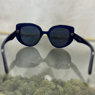 LOEWE Blue Round Sunglasses LW40100I TS