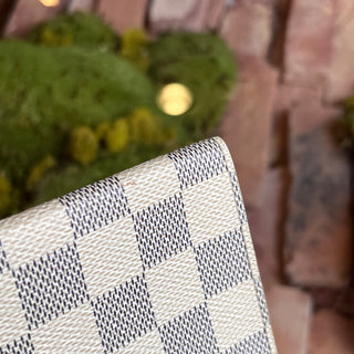 LOUIS VUITTON Damier Azur Canvas Card Holder Wallet DIA304