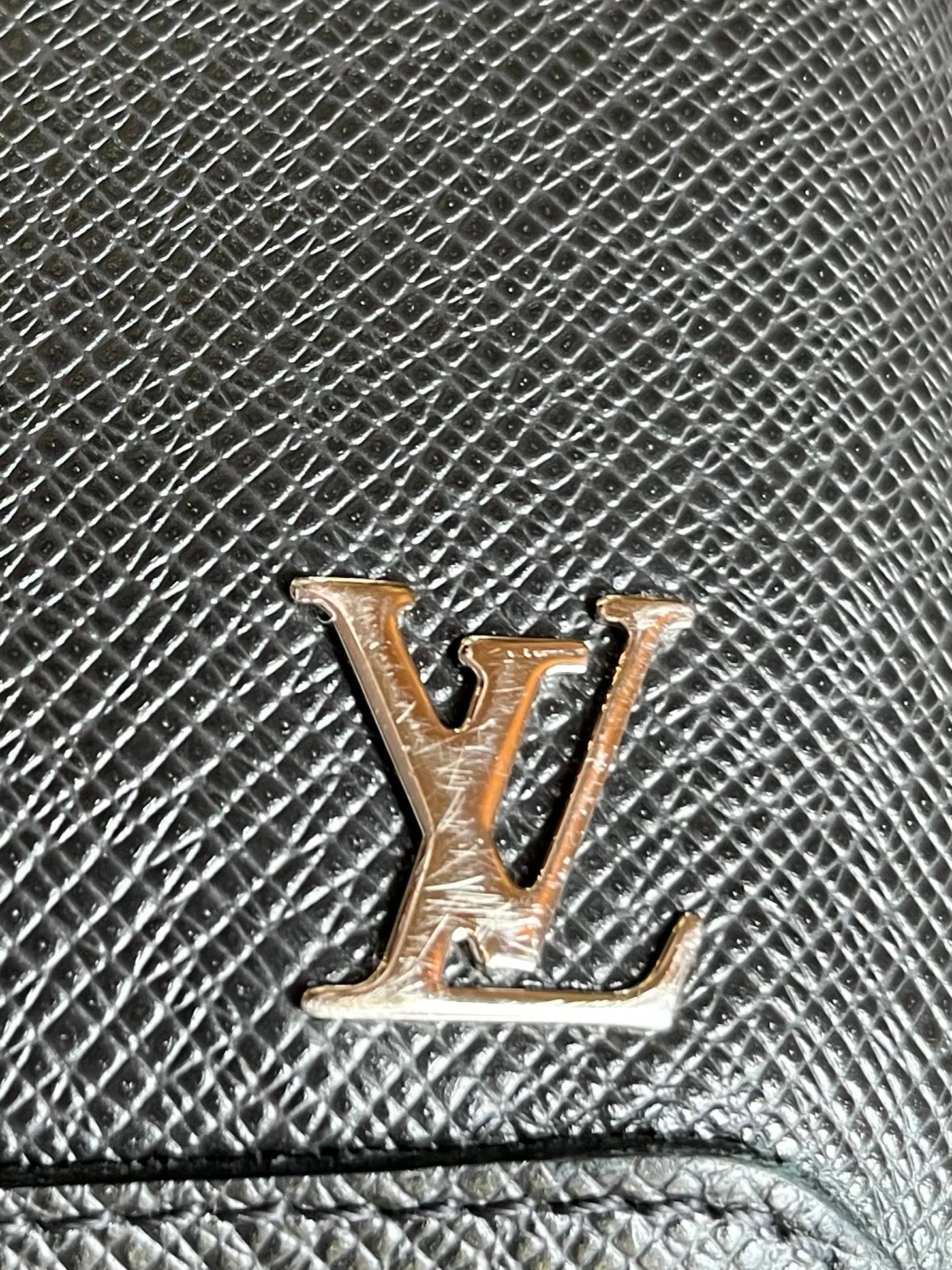 Louis Vuitton Steppe Ardoise Taiga Leather Anton PM Bag Louis Vuitton