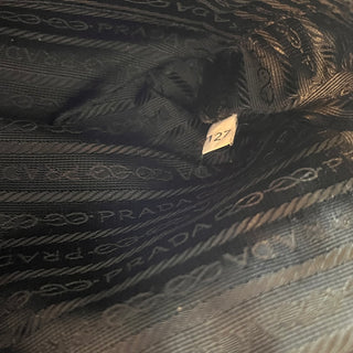 PRADA Mini Handbag Black Tessuto Nylon Handbag