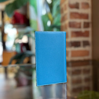 HERMES Bleu Jean Epsom Continental Wallet