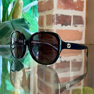 GUCCI GG0080SK 001 Black Oversized Acetate Sunglasses