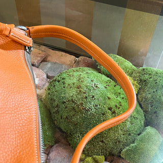 PRADA Vitello Daino Leather Shoulder Bag