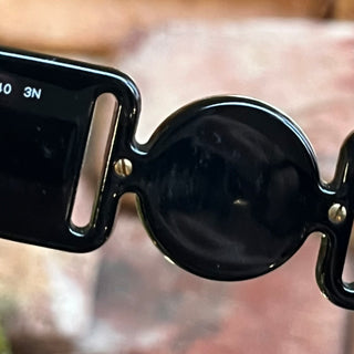 VERSACE MOD 4361 GB1/87 Black Acetate Square Sunglasses