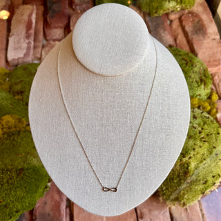 TIFFANY & CO Infinity 925 Sterling Silver Necklace