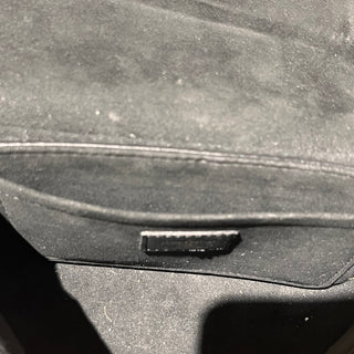 LOUIS VUITTON Lockme Black White Grained Calfskin Crossbody