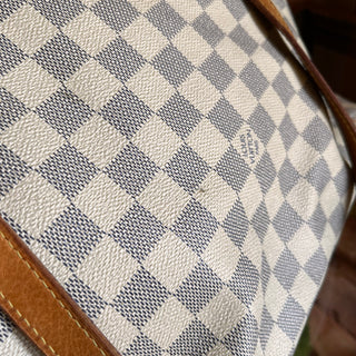 LOUIS VUITTON Totally MM Damier Azur Canvas Tote