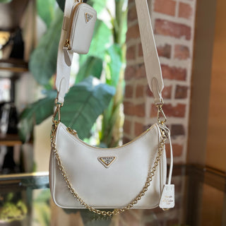 PRADA Re-Edition 2005 Saffiano Leather Shoulder Bag