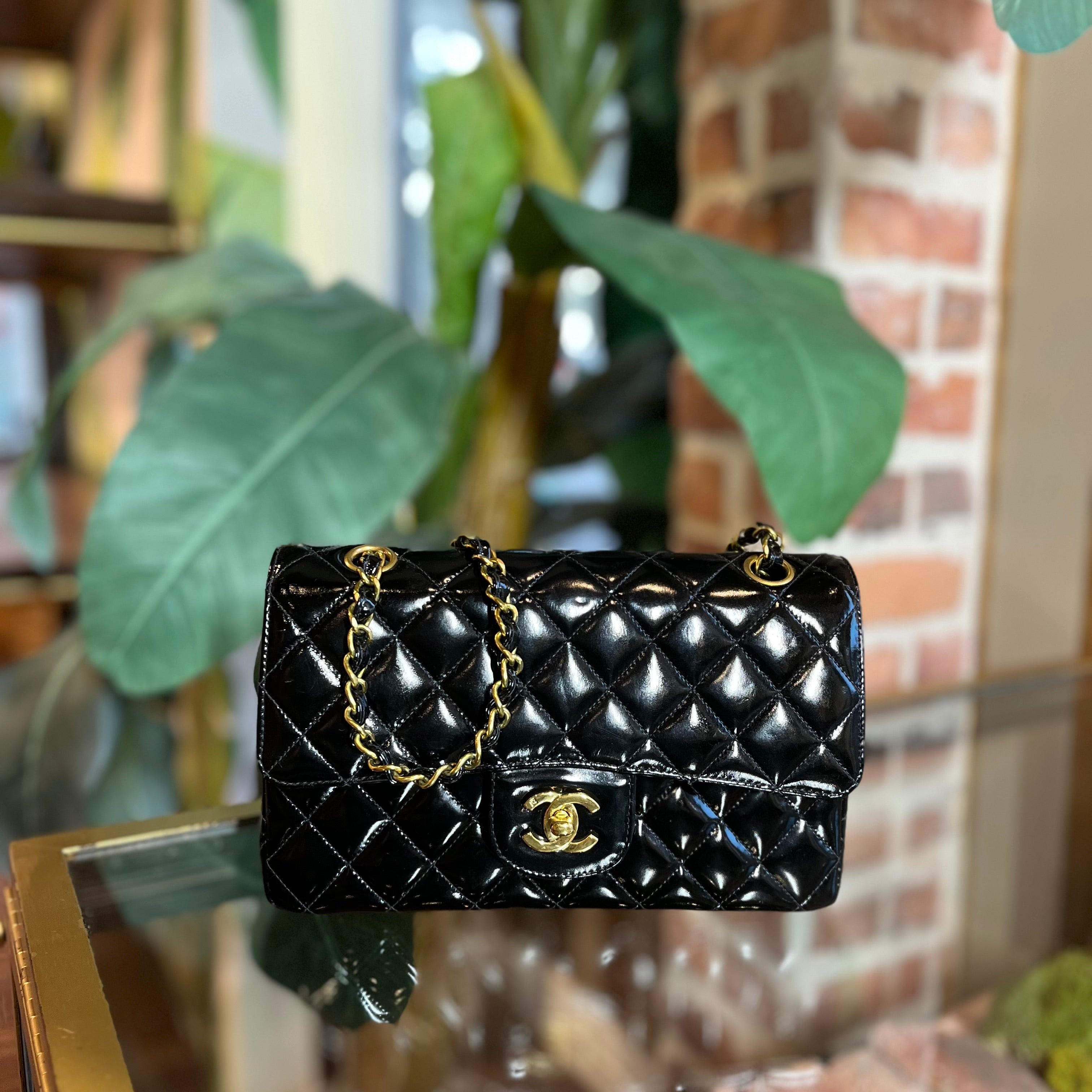 Chanel Heart Mini Flap Bag Black Lambskin Antique Gold Hardware – Madison  Avenue Couture