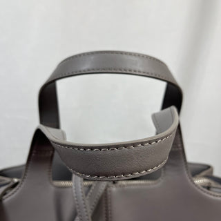 CELINE Tri-fold Medium Grey Shoulder Bag