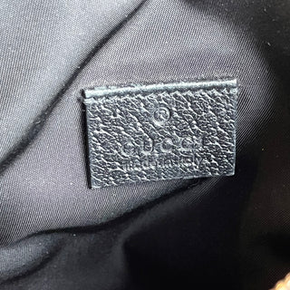 GUCCI Off The Grid Black Econyl Nylon Monogram Crossbody Shoulder Bag