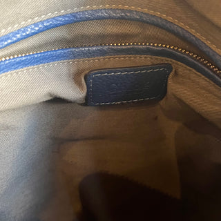 CHLOE Marcie Medium Royal Navy Calfskin Leather Shoulder Bag