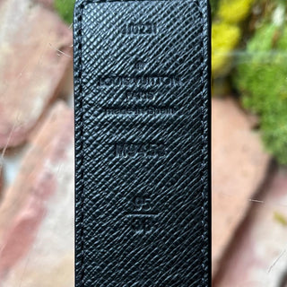 LOUIS VUITTON LV Initiales Reversible Coated Canvas Belt SZ 95/38