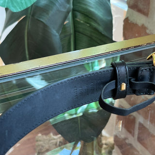 GUCCI GG Marmont Black Leather Belt SZ 75/30(2US)